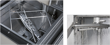 すすぎノズル部分 拡大写真