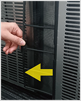 写真：フィルター取り出し時