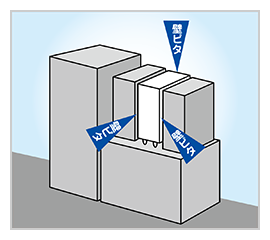 「壁ピタ」設置イメージ